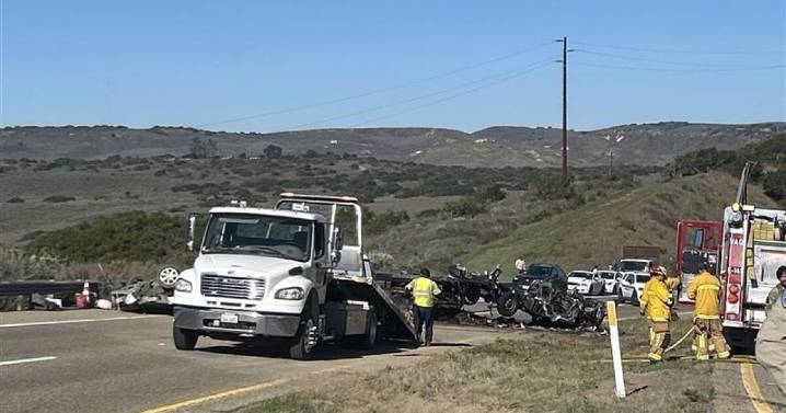 Crash prompts closure of SB Hwy 1 near Vandenberg Space Force Base