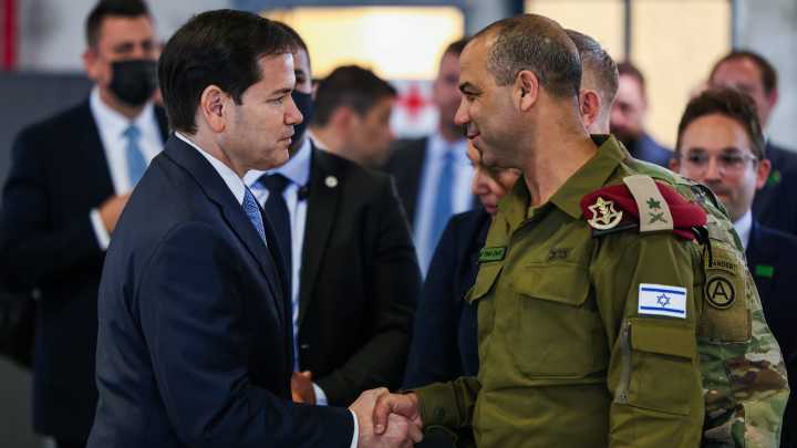 Rubio tours U.S.-led center in Israel overseeing the ceasefire in Gaza