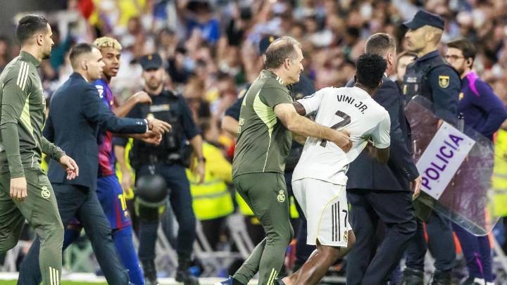 Tángana final: Carvajal, Courtois y Vinícius se fueron a por Lamine Yamal