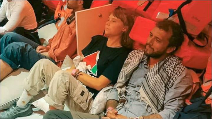 Israel Releases Pictures Of Greta Thunberg, Other Passengers Of Gaza
