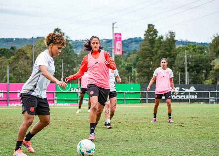 Este martes, Colombia vs. Ecuador en la 2ª fecha de la Conmebol Liga de Naciones Femenina