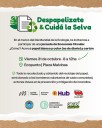 Despapelizate y cuidá la selva: una invitación a transformar residuos en ayuda