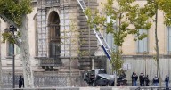 Louvre robbery: German freight lift] an unexpected star