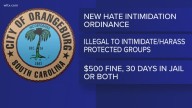 Orangeburg passes new city hate intimidation ordinance