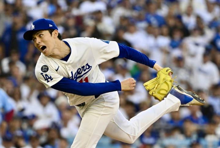 Swanson: Dodgers’ new hero Roki Sasaki emerges from the bullpen