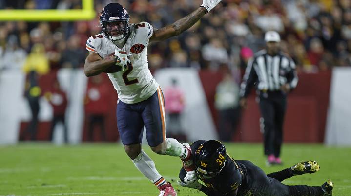Bears’ DJ Moore stays overnight in DC for ‘precautionary medical attention’