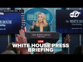 LIVE: White House press briefing with Karoline Leavitt