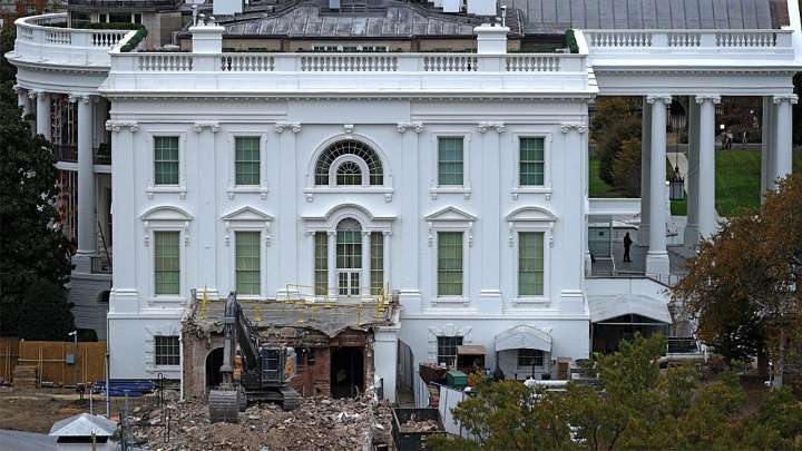 White House ousts arts commission members expected to oversee Trump’s building projects