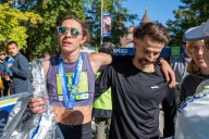 The CT couple who won the men's and women's marathon titles in Hartford last year are back but in different races