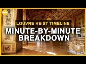 Louvre heist timeline: Minute