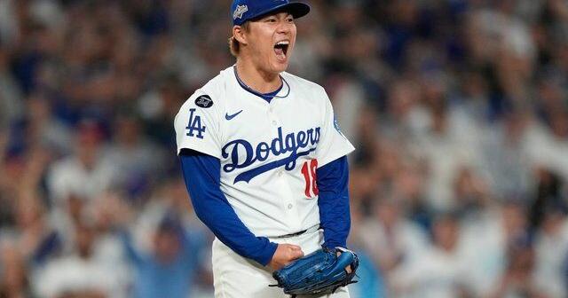 Yoshinobu Yamamoto shines as Dodgers sweep Reds to reach NL Division Series