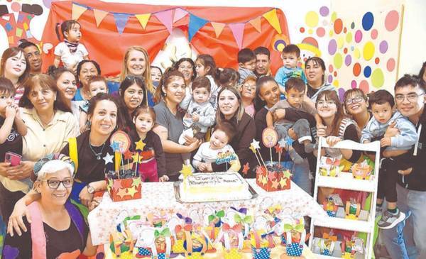 El jardín Ballenita Azul celebró 31 años educando y acompañando a la primera infancia de Trelew
