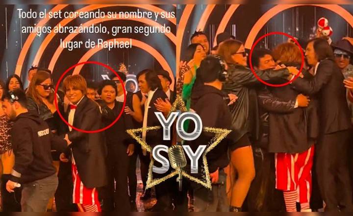 Carlos Alcántara expone efusiva celebración de imitador de José José con Raphael de 'Yo Soy' en la gran final pese a cuestionamientos