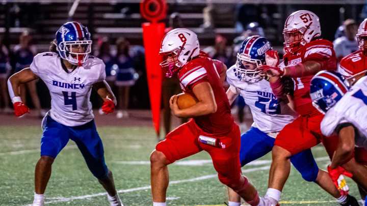Photos: New Bedford High vs. Quincy football