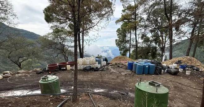 Desmantelan en la sierra de Durango un gran narcolaboratorio de “Los Mayos”