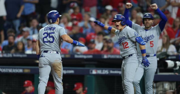 Dodgers show their resiliency again in NLDS Game 1 comeback win over Phillies
