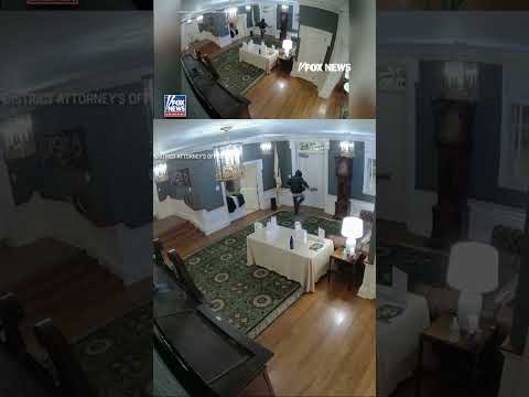 WATCH: Arsonist sets fire to PA governor's mansion #shorts #foxnews #news #us #crime