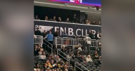 Fan falls from stands at Pittsburgh's PPG Paints Arena during Penguins