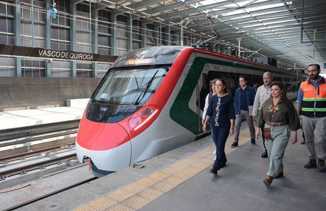 A finales de enero de 2026 se podrá usar el Tren El Insurgente de Toluca a Observatorio: Presidente Claudia Sheinbaum