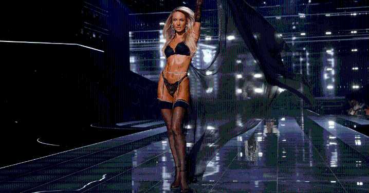 Candice Swanepoel Owns the Catwalk in Victoria’s Secret Runway Video