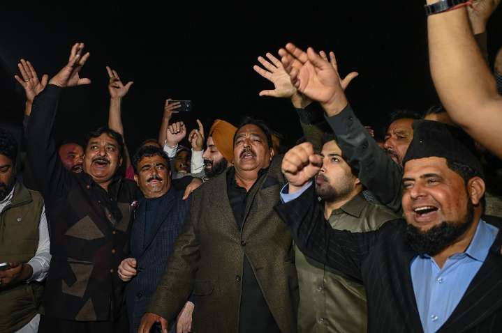 Jubilation At Secretariat: BJP, NC Supporters Celebrate RS Results