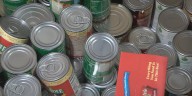 Menards stores in the Heartland collecting food for pantries