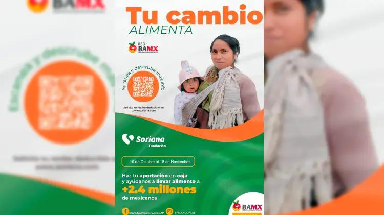 Convoca Banco de Alimentos apoyar Tu Cambio Cambia Vidas