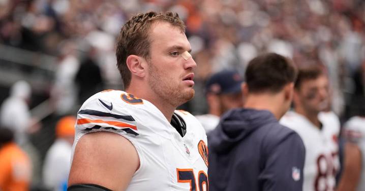 Chicago Bears name Theo Benedet starter at left tackle, Darnell Wright expected to return