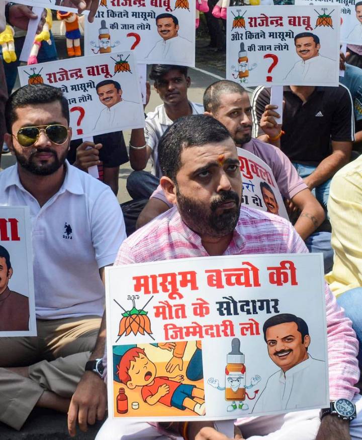 SIT set up to probe kids’ deaths in MP, cough syrup maker booked