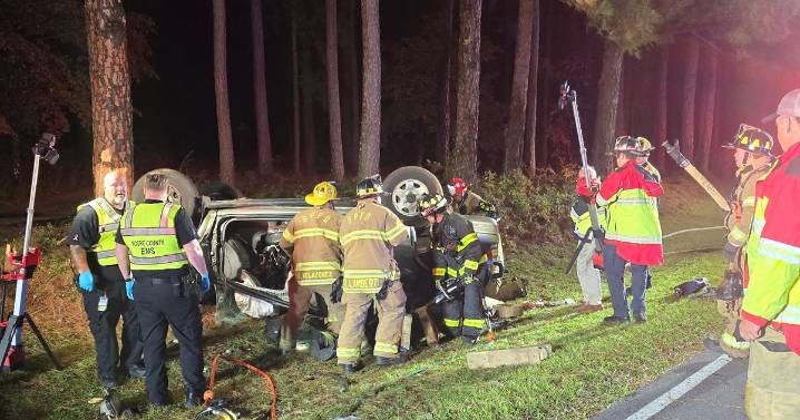 Driver killed after SUV flips in Southern Pines crash :: WRAL.com