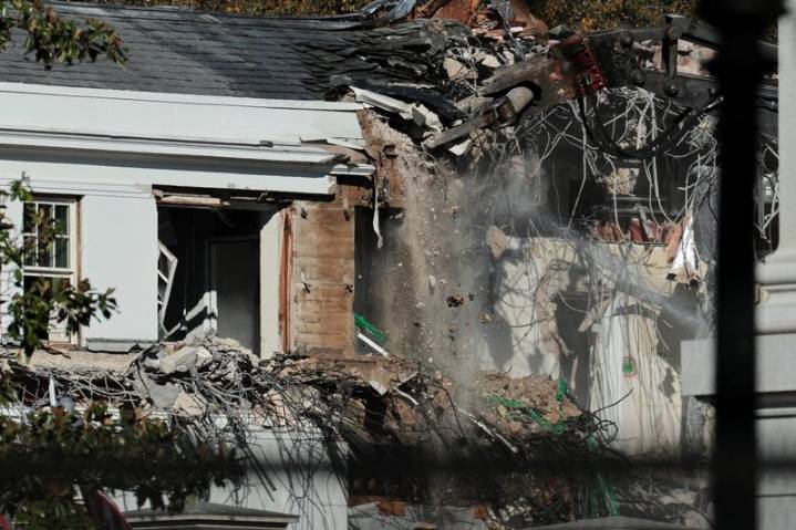 With East Wing nearly demolished, White House looks for more donors to help fund ballroom