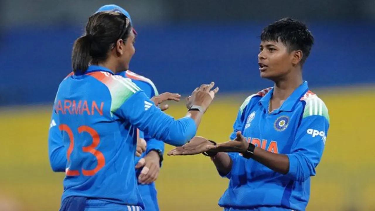 Kranti Goud, Deepti Sharma shine as India win by 88 runs against Pakistan