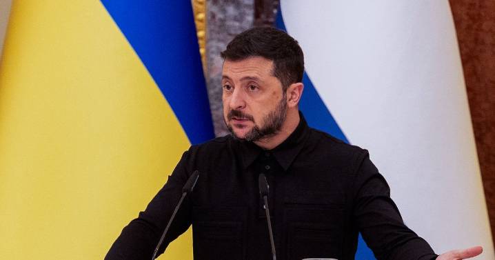 'British parts' found in Russian drones used to attack Ukraine, says Volodymyr Zelensky