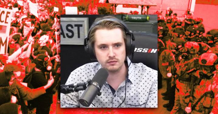 MAGA Influencer Nick Sortor Busted After Fight Outside Portland ICE Facility