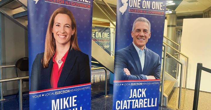 Four weeks left in New Jersey’s rough-and-tumble race for governor