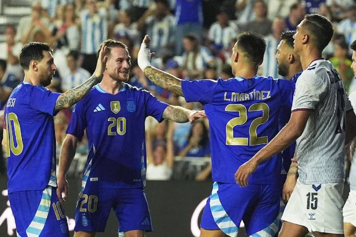 6-0 a Puerto Rico. Un resultado grande para un partido chico: Argentina encontró pista para cuatro debuts en la selección