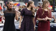 Letizia se corona como la reina de la elegancia en su tierra con un vestido negro de gasa impecable