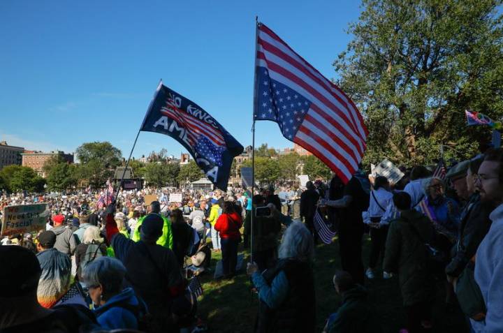 As ‘No Kings’ protests decry Trump, surveillance worries emerge