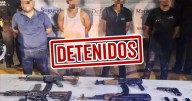 Persecución en Navolato termina con cuatro hombres armados detenidos y arsenal asegurado
