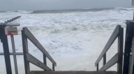 Emergency declared as powerful storm hits Atlantic coast