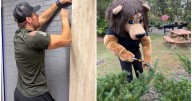 Lions players team up with local organizations to beautify veteran housing