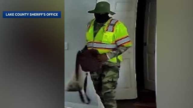 Lake County Sheriff's Office searches for burglary suspect
