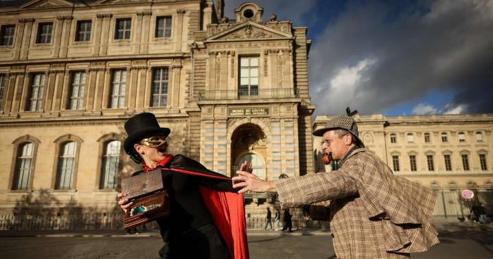 First, came the Louvre heist. Then came the memes