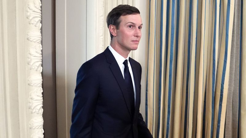 Jared Kushner returns to forefront of Trump’s Middle East diplomacy with Gaza ceasefire deal
