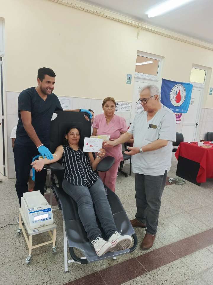 Se realizó una colecta de sangre en el Hospital de Misión Tacaaglé
