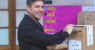 Axel Kicillof votó en La Plata y criticó el sistema de Boleta Única: "Es más caro"