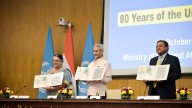 India Unveils Special Postage Stamp To Mark 80 Years Of United Nations