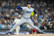 Snell spectacular and Dodgers barely hold on in 9th to beat Brewers 2