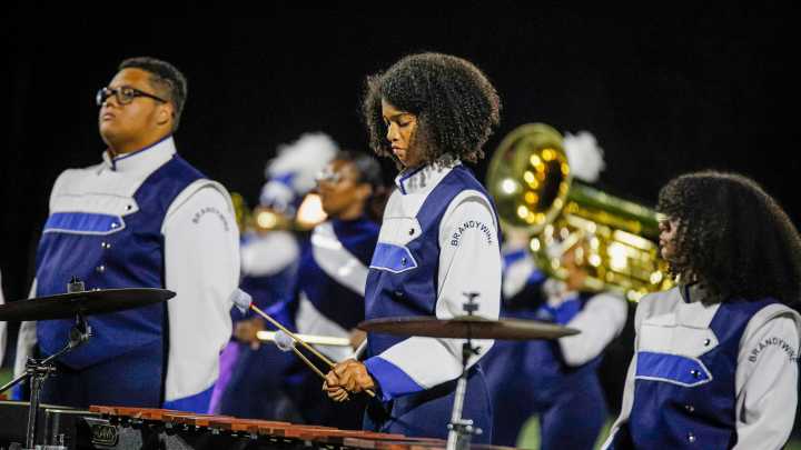 Delaware's marching bands: Brandywine's marching band in action