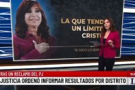 Cristina Pérez lo hizo de nuevo y a la hora de analizar las elecciones aseguró que "se viene un límite para Cristina"